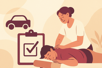 Therapeutic massage care after an auto accident